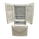 Open Box GE French Door Fridge Model No. GWE19JGLWW S/N: L-0465