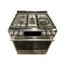 Open Box LG Slide-In Gas Stove Model No. LSGS6338F S/N: L-0472