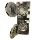 Open Box LG WashTower Model No. WKEX300HBA S/N: L-0479 (Dent)