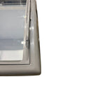 Open Box Midea Chest Freezer or Refrigerator Model No. MCRC09B3AWW S/N: L-0499 (Door Broken)