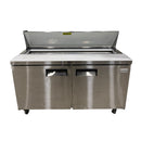 Used 61" Eurodib Table Fridge Model No. EURO2DSAND60 S/N: L-0500
