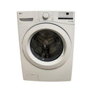 Open Box LG Front Load Washer Model No. WM3400CW S/N: L-0512