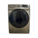 Open Box Samsung Front Load Electric Dryer Model No. DVE45T6100P/AC S/N: L-0517 (Scratch & Dent)