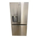 Open Box 33" LG French Door Fridge Model No. LF25H6330S S/N: L-0551 (Scratch & Dent)