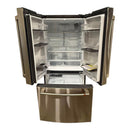 Open Box 33" Cafe French Door Fridge Model No. CWE19SP2NXS1 S/N: L-0558