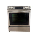 Used 30" Frigidaire Electric Stove Model No. FCFE308CAS S/N: L-0579