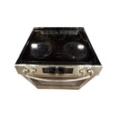 Used 30" Frigidaire Electric Stove Model No. FCFE308CAS S/N: L-0579