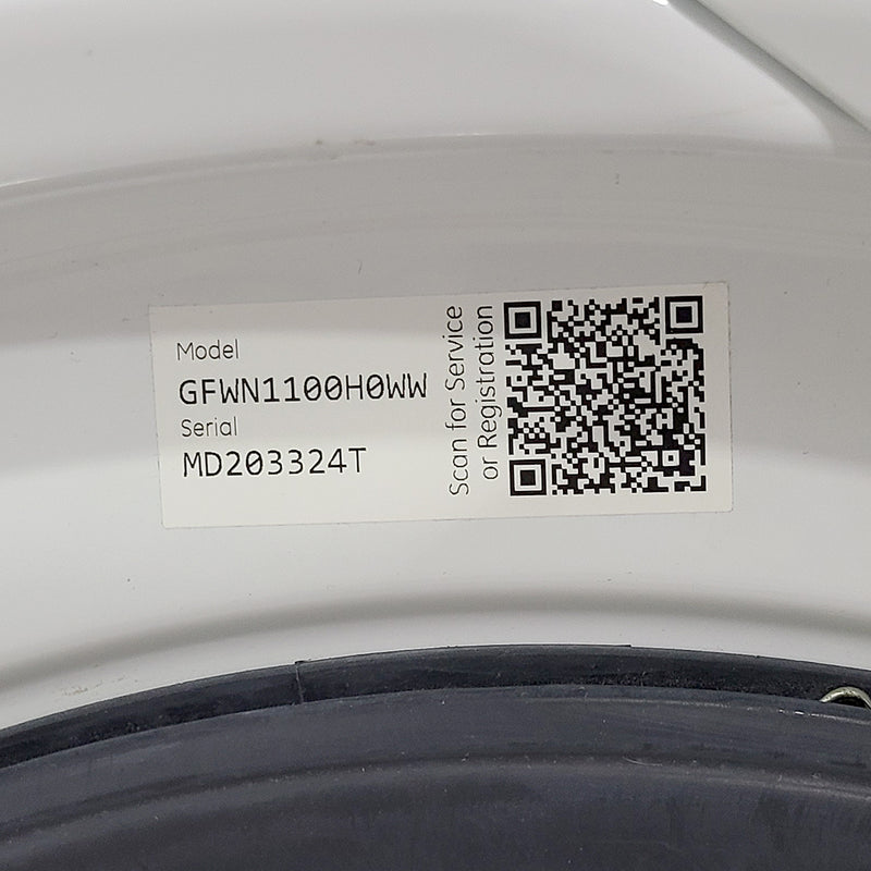 Used GE Washer and Dryer Set Model No. GFWN1100H0WWV- GFMN110ED1WW