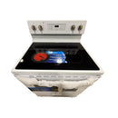 Open Box 30" Midea Electric Range Model No: MER30B12AWWC (Little Damage)