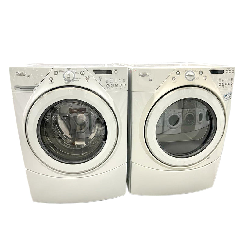 Whirlpool Washer and Dryer Set Model No. WFW9200SQA12 – YWED9200SQ0