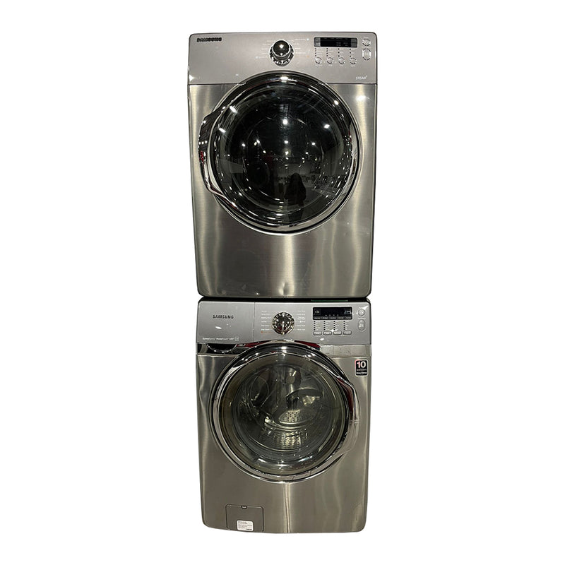 Samsung Washer and Dryer Set Model No. WF405ATPASUAA-DV350AEPXAC