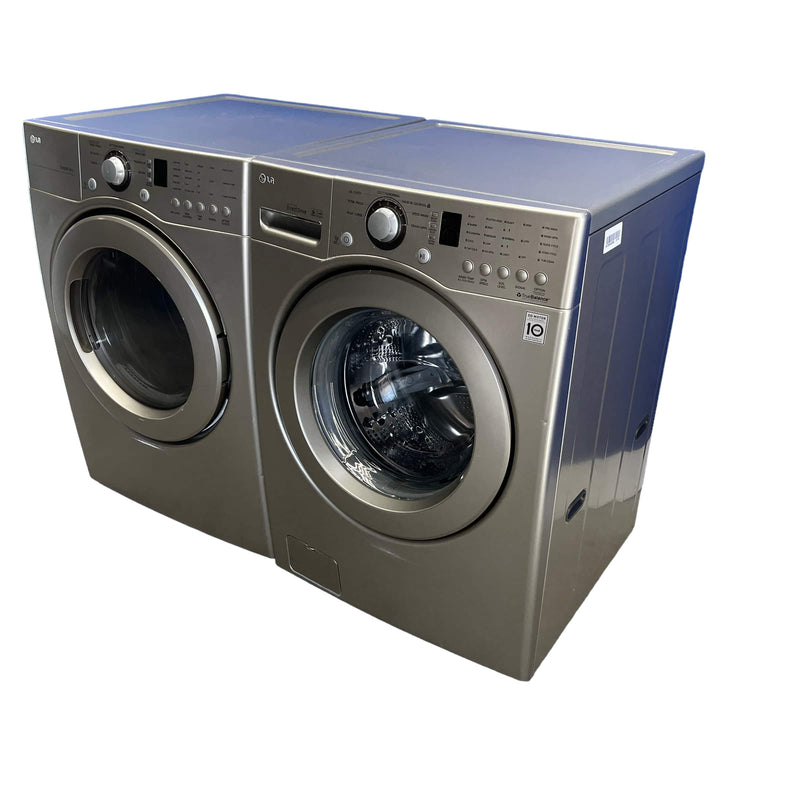 Used LG Washer and Dryer Set Model No. WM2240CS-DLE2240S for sale in Edmonton