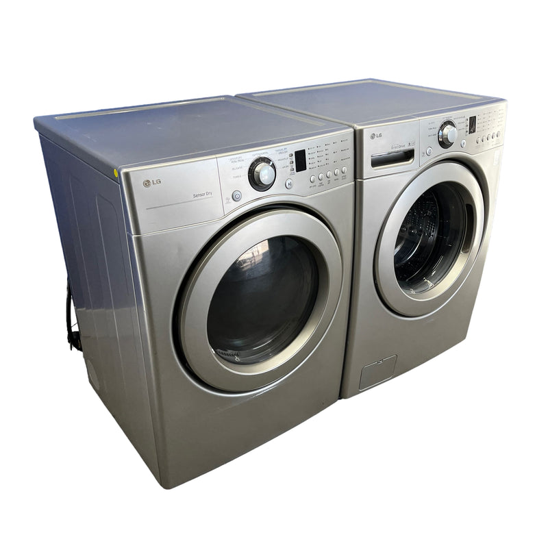 Used LG Washer and Dryer Set Model No. WM2240CS-DLE2240S for sale in Edmonton