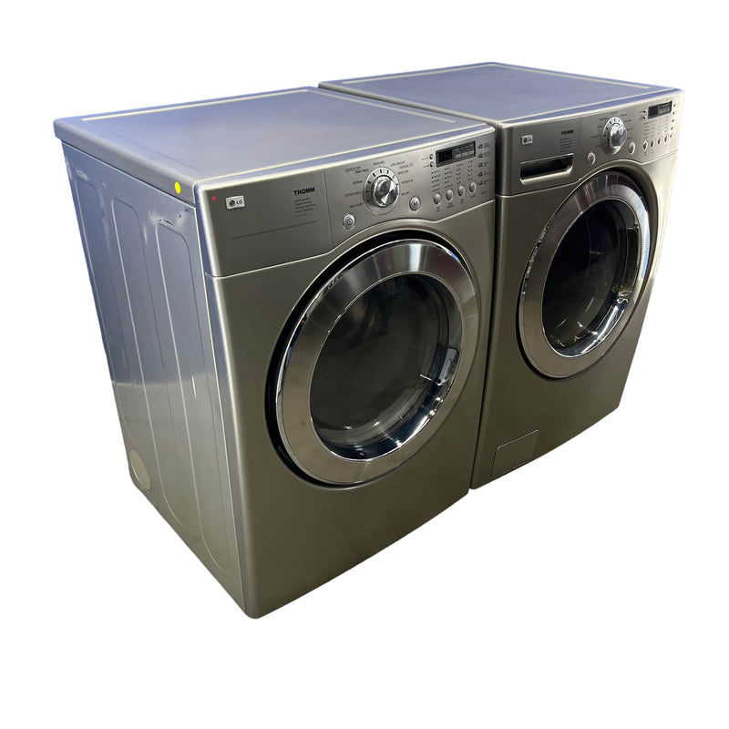Used LG Washer and Dryer Set Model No. WM2677HSM – DLE5977SM for sale in Edmonton