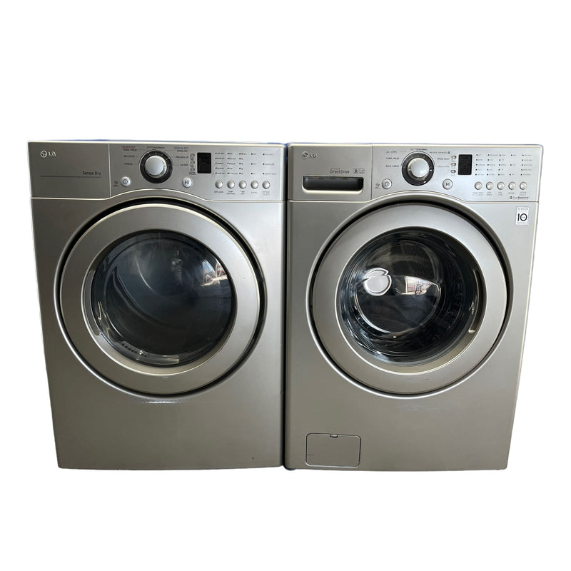 Used LG Washer and Dryer Set Model No. WM2240CS-DLE2240S for sale in Edmonton