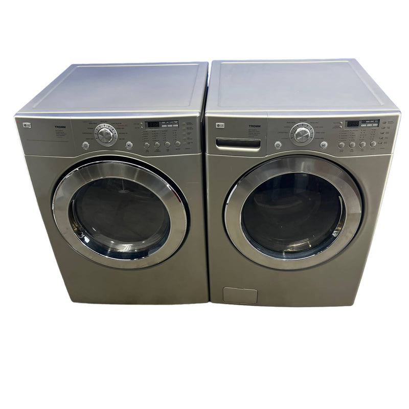 Used LG Washer and Dryer Set Model No. WM2677HSM – DLE5977SM for sale in Edmonton