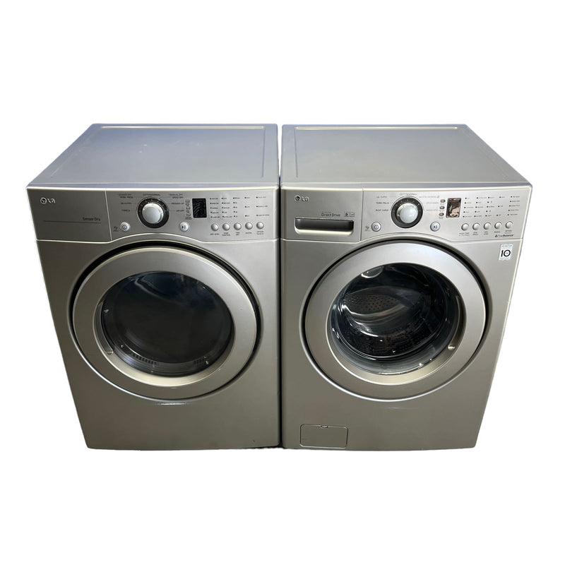 Used LG Washer and Dryer Set Model No. WM2240CS-DLE2240S for sale in Edmonton