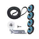 DESAMKIT Dryer Repair Kit Replacement for Samsung Dryer (Belt, Idler Pulley, Drum Roller)