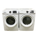 Used Samsung Washer and Dryer Set Model No.  WF45M5100AW A5-DV42H5000EW AC