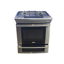 Used Electrolux Dual-Fuel Slide In Gas Stove Model No. EW30DS6CGS7