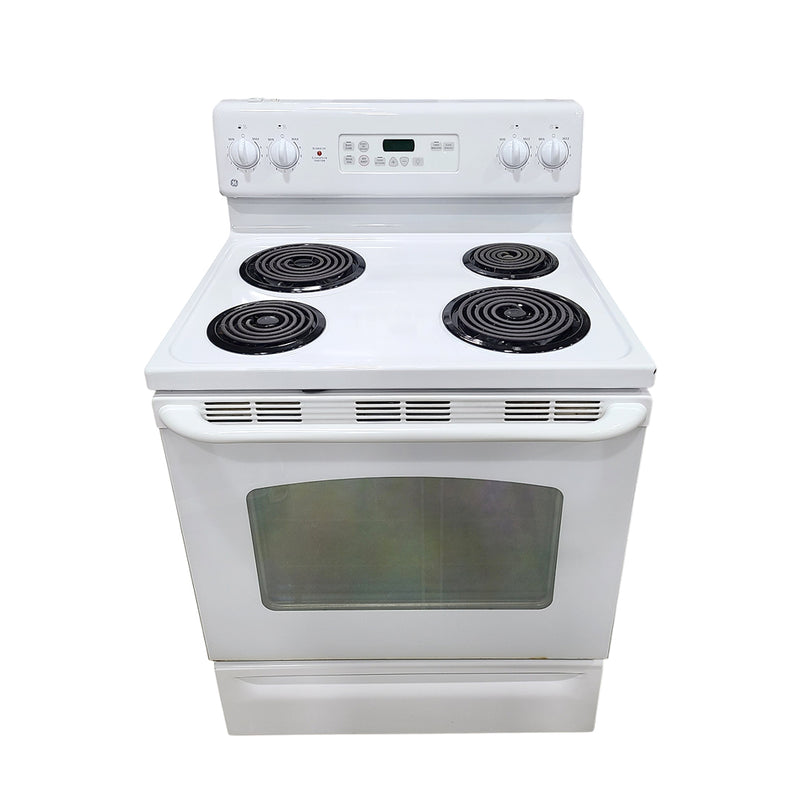 Used GE Electric Stove Model No. JCBP24W0K1WW