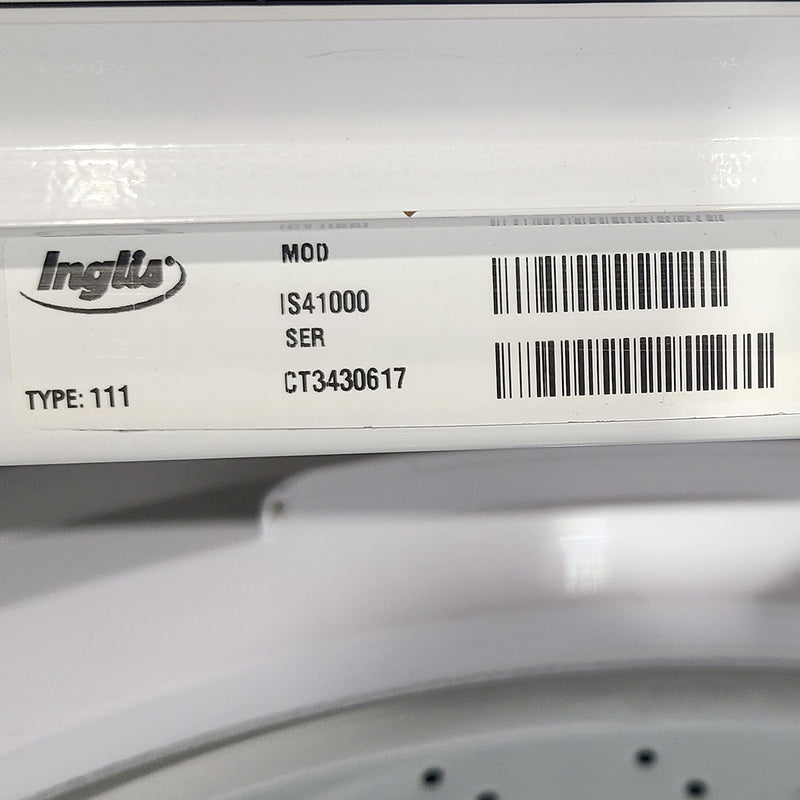 Used Inglis Washer Model No. IS41000