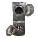 Samsung Washer and Dryer Set Model No. DV365ETBGSF-AC - WF365BTBGSF-A2