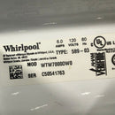 Used Whirlpool Washer Model No. WTW7000DW0 S/N: C50541763