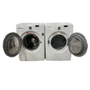 Used Samsung Washer and Dryer Set Model No. WF364BVBGWR-A2 - DV365ETBGWR-AC