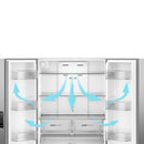 Open Box Whirlpool Fridge & Freezer Model No. WRFF3136SZ L-0316
