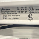 Used Amana Washer Model No. NTW4600YQ0 S/N: C21431898