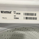 Kenmore Washer Model No. 110.24652300 S/N: CP5206942