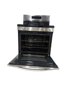 Open Box Frigidaire Electric Stove Model No: FCRE308CAS S/N: L-0205