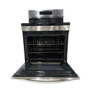 Open Box Frigidaire Electric Stove Model No: FCRE308CAS S/N: L-0205
