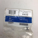 Dryer Thermal Fuse 134120900
