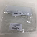 W10861225 Whirlpool Dryer Door Handle, White